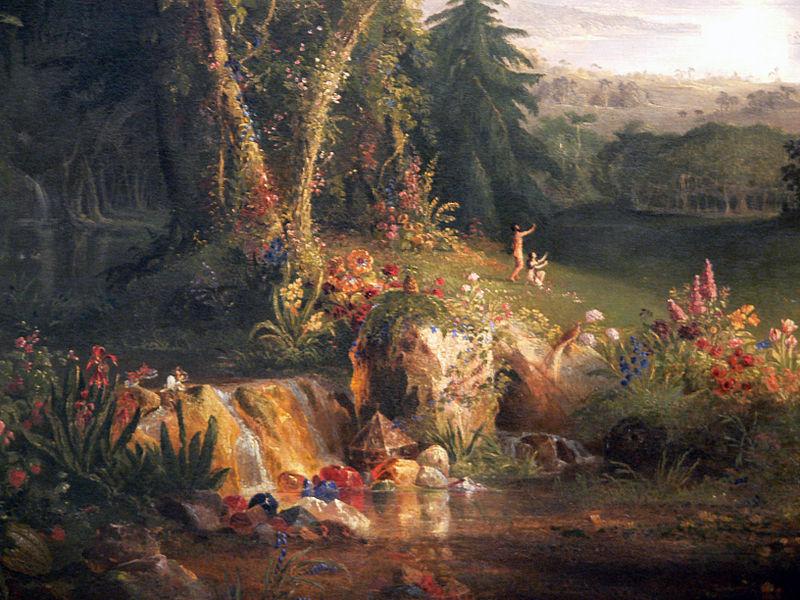 Thomas Cole The Garden of Eden Sweden oil painting art